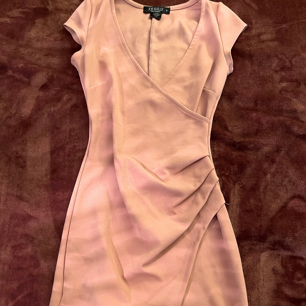 XS pink dress